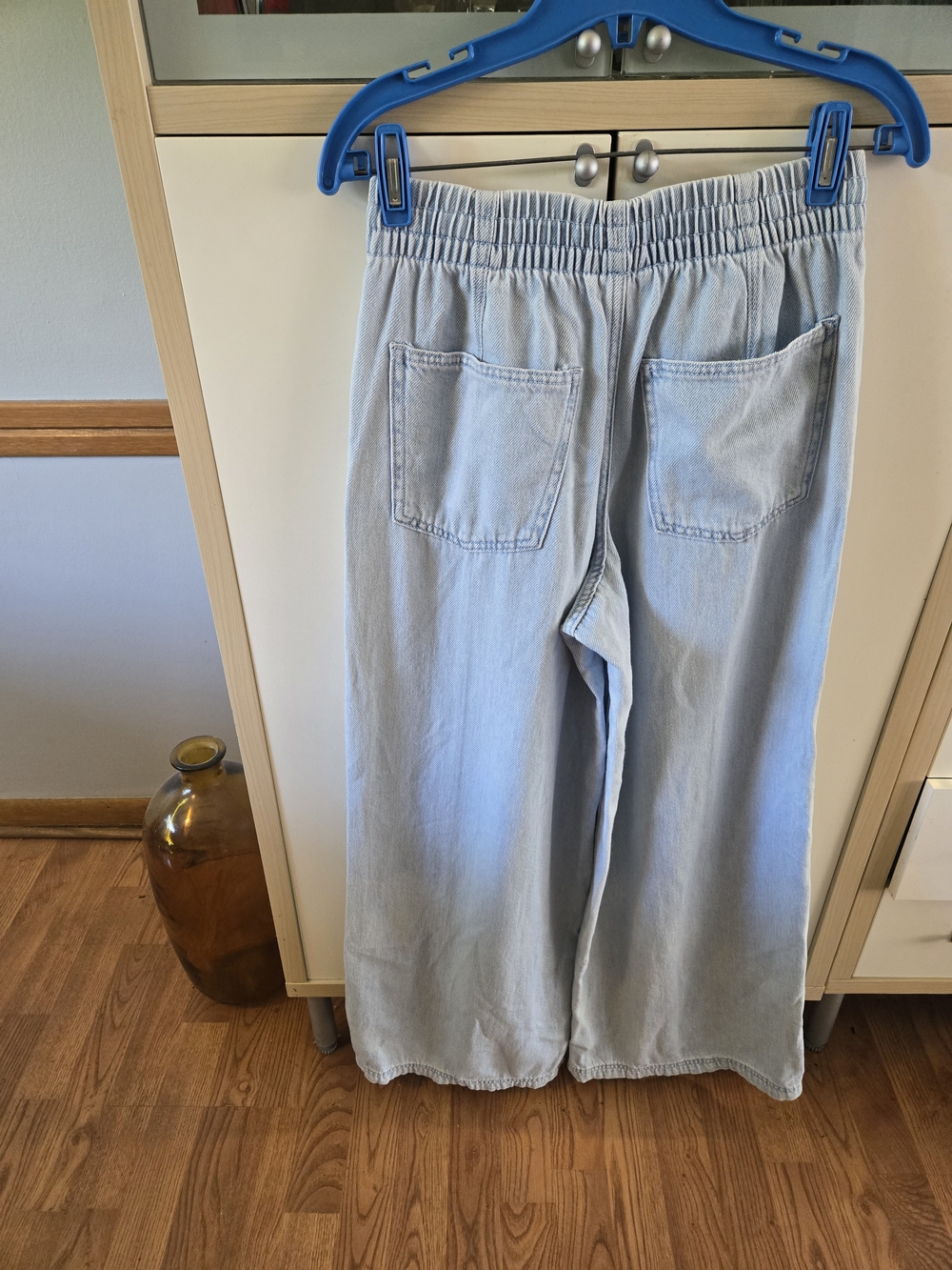 Universal Thread Light Blue Elastic Waist Denim Pants - Picture 6 of 6